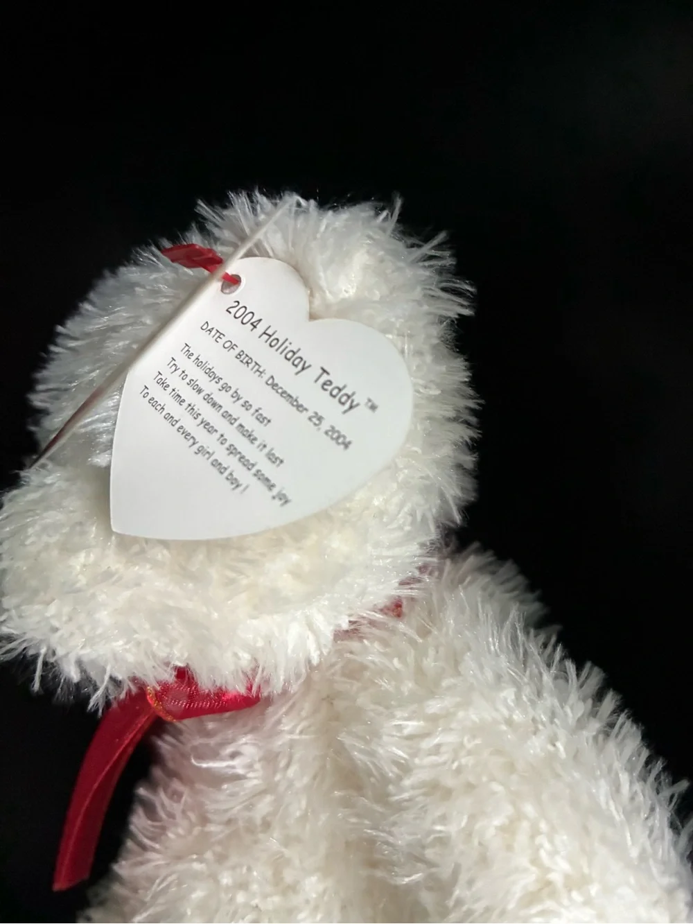 Ty 2004 Holiday Teddy